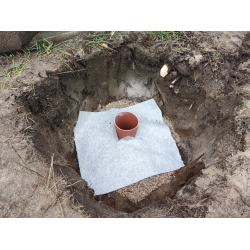 Studzienka rura karbowana 400 mm  1,25m z pokrywą ZABUDOWA STUDNI