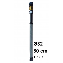 Filtr studzienny PCV, igłofiltr, śr. 32 mm, dł. 80 cm + zawór zwrotny 1"