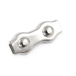 Zacisk zaciski nierdzewny INOX 3 mm do zawieszenia pompy - komplet 2 szt