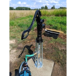 Otwarta podstawa do jednoczesnego podłączenia pompy ręcznej i elektrycznej