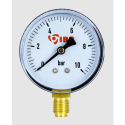 Manometr 10 bar IBO radialny