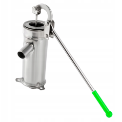 Pompa ręczna ogrodowa MINI abisynka INOX stal nierdzewna