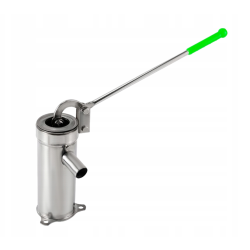 Pompa ręczna ogrodowa MINI abisynka INOX stal nierdzewna