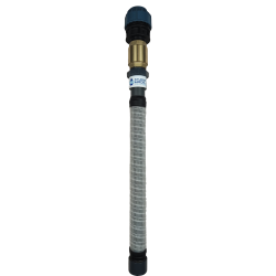 Smok ssący PCV, igłofiltr, śr. 32 mm, dł. 50 cm + zawór zwrotny 1"
