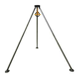 Trójnóg wiertniczy PRO z krążkiem 140 mm - wysokość 3m (9 żerdzi) - do szlamowania WYSOKI