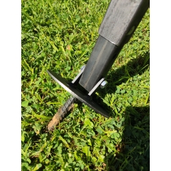 Trójnóg wiertniczy PRO z krążkiem 140 mm - bez żerdzi - do szlamowania